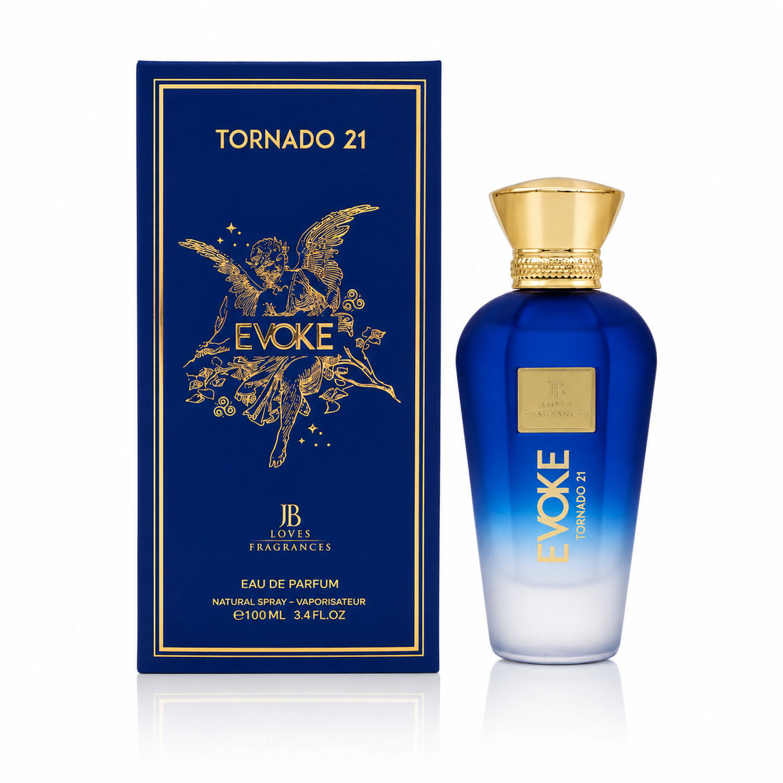 JB Loves - EVOKE TORNADO 21 | Eau de Parfum 100ml | Unisex
