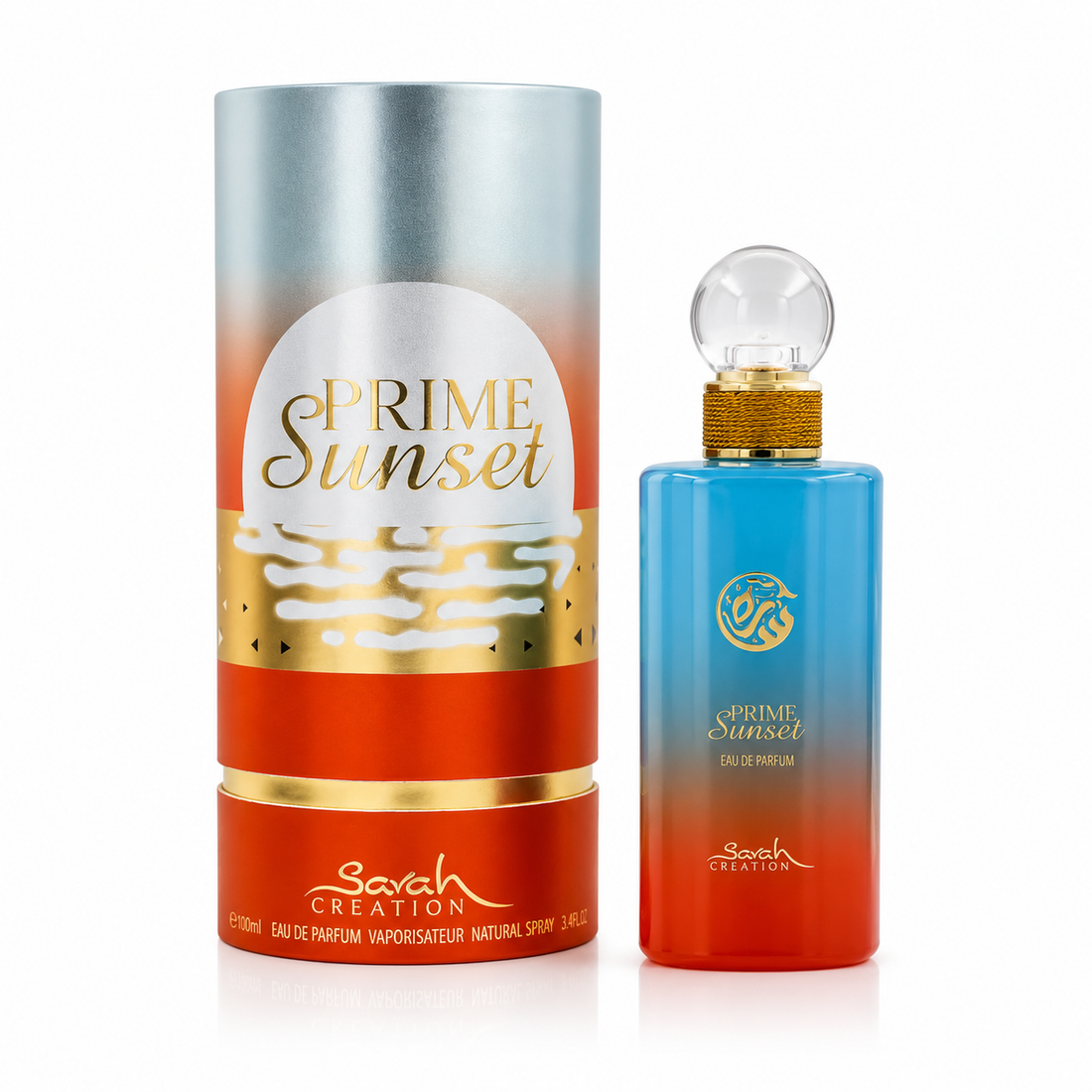 Sarah Creations - PRIME SUNSET | Eau de Parfum 100ml | Men