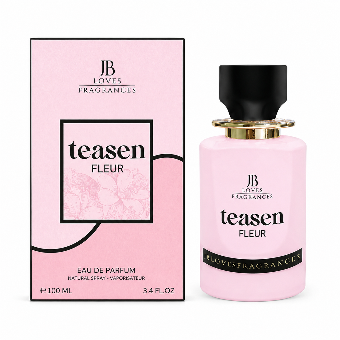 JB Loves - TEASEN FLEUR | Eau de Parfum 100ml | Women