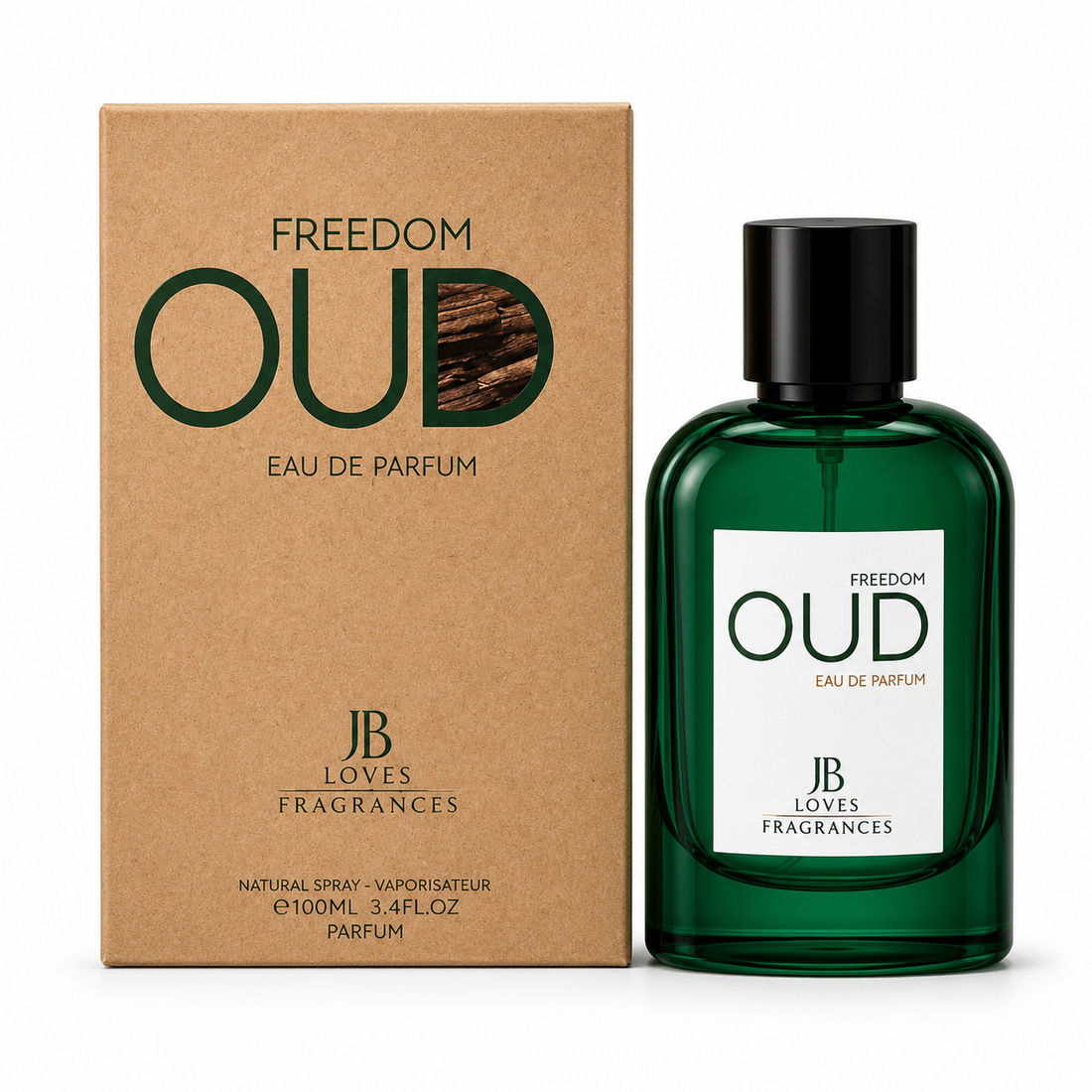 JB Loves - FREEDOM OUD | Eau de Parfum 100ml | Men
