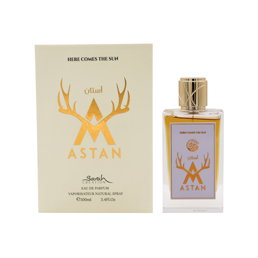 Sarah Creations - ASTAN HERE COMES THE SUN | Eau de Parfum 100ml | Unisex