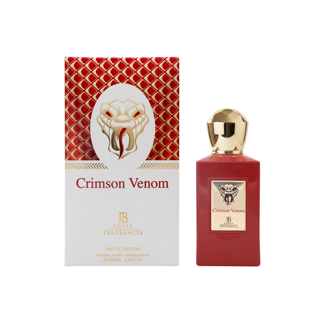 JB Loves - CRIMSON VENOM | Eau de Parfum 100ml | Unisex