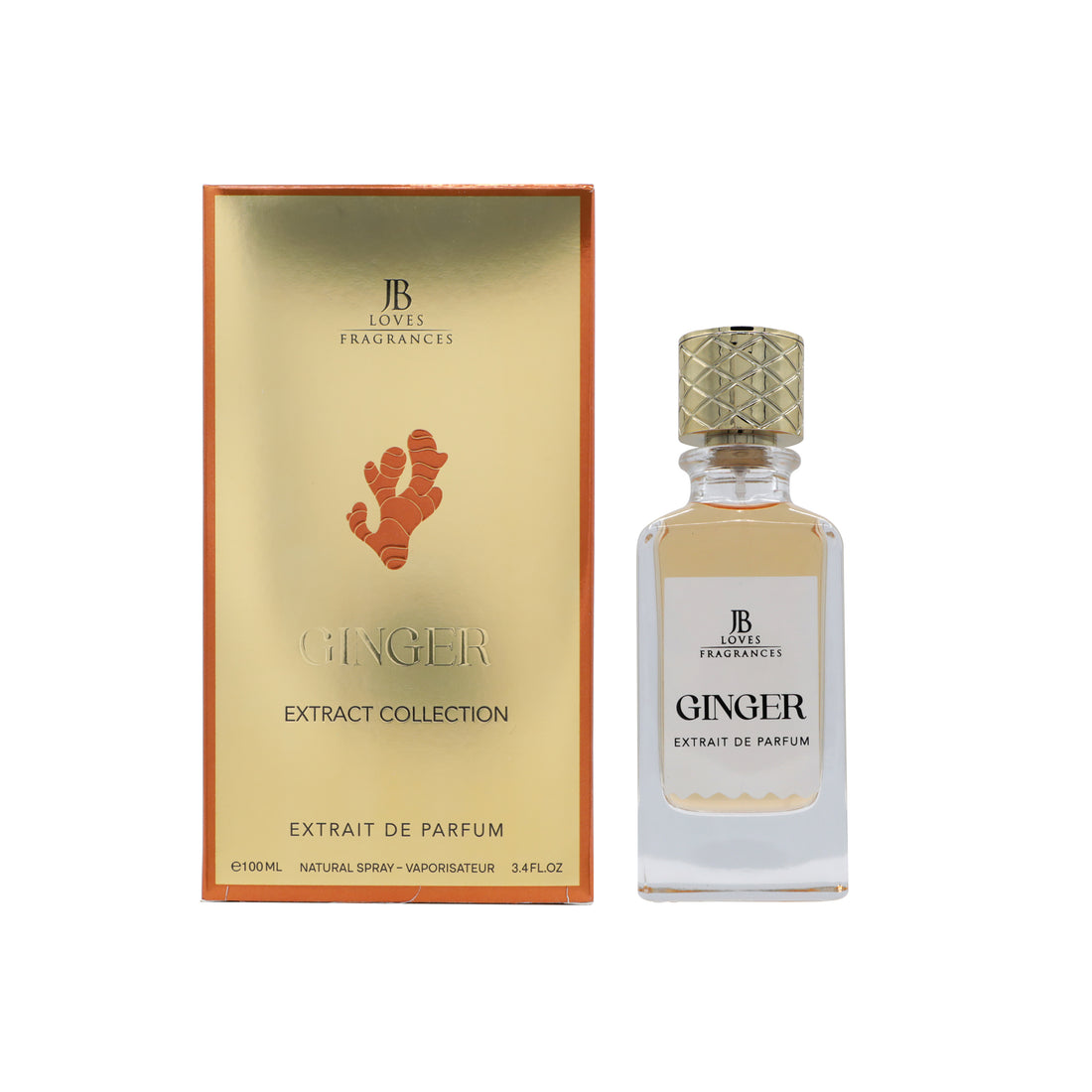 JB Loves - GINGER | Extrait de Parfum 100ml | Unisex