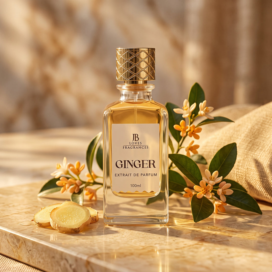 JB Loves - GINGER | Extrait de Parfum 100ml | Unisex