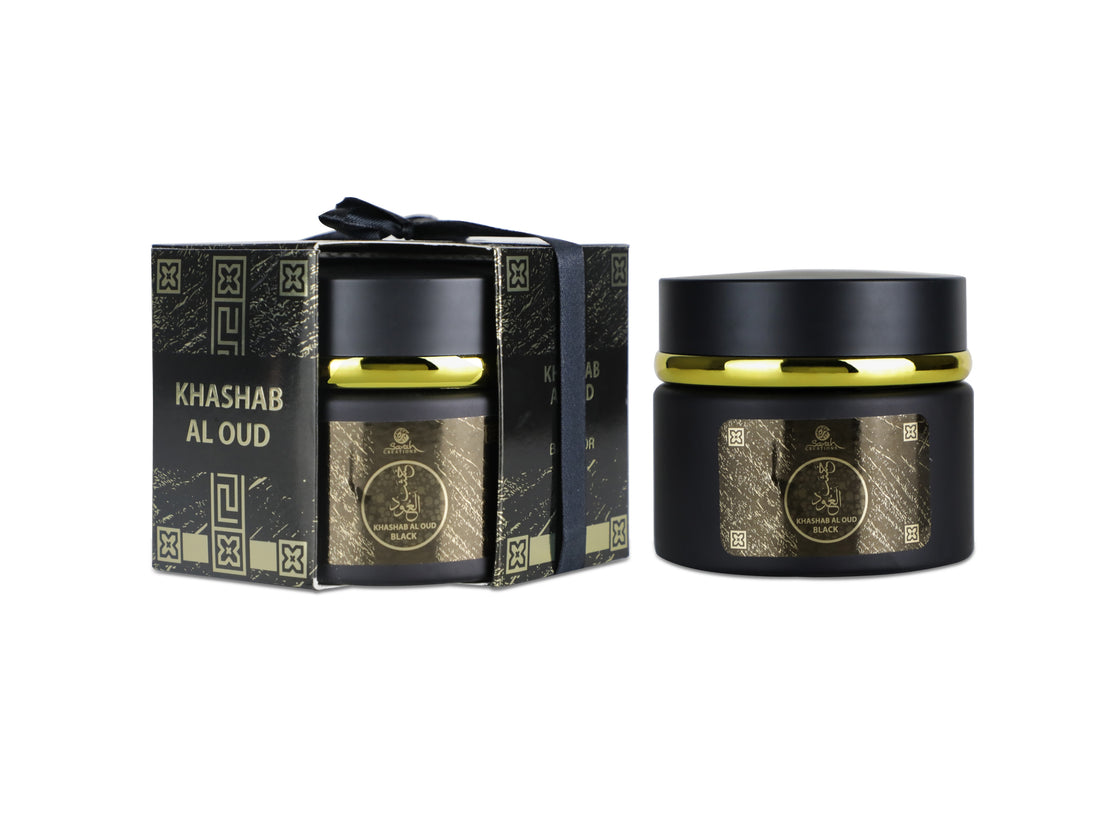 Sarah Creations - KHASHAB AL OUD BLACK | Bakhoor 70G