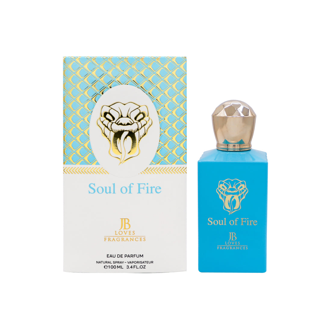 JB Loves - SOUL OF FIRE | Eau de Parfum 100ml | Unisex