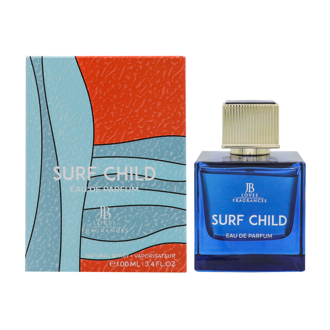 JB Loves - SURF CHILD | Eau de Parfum 100ml | Men