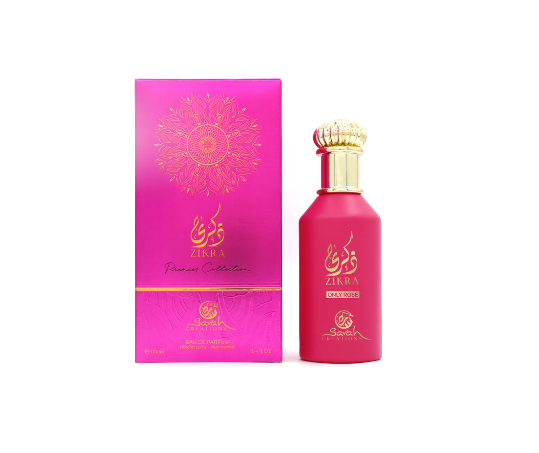 Sarah Creations - ZIKRA ONLY ROSE | Eau de Parfum 100ml | Women
