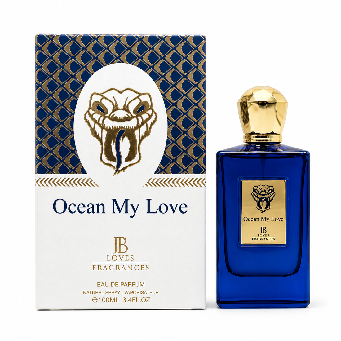 JB Loves - OCEAN MY LOVE | Eau de Parfum 100ml | Men