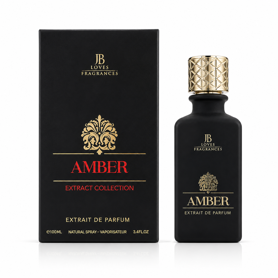 JB Loves - AMBER | Extrait de Parfum 100ml | Men
