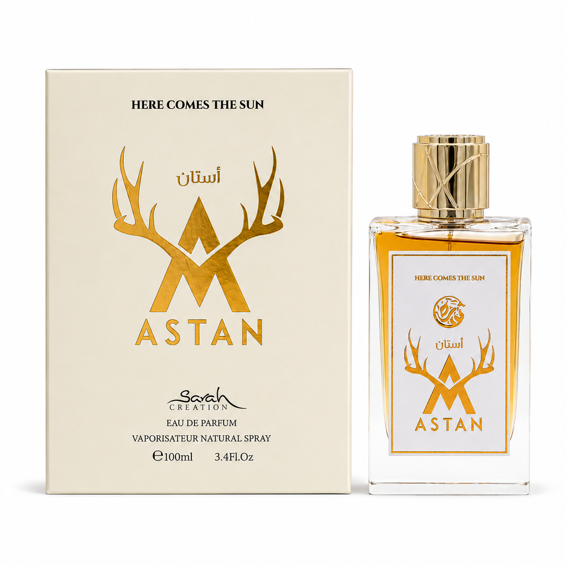 Sarah Creations - ASTAN HERE COMES THE SUN | Eau de Parfum 100ml | Unisex