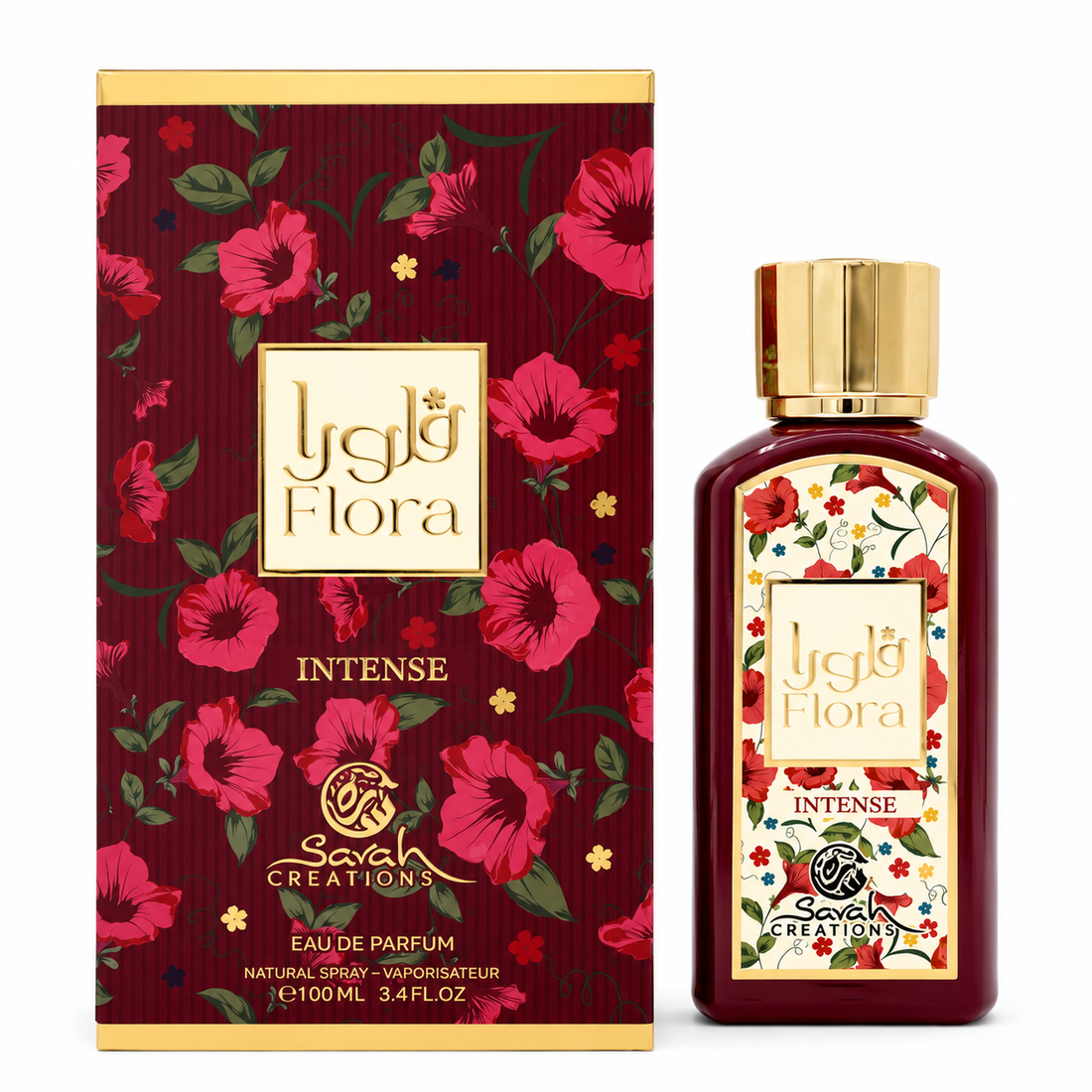 Sarah Creations - FLORA INTENSE | Eau de Parfum 100ml | Women