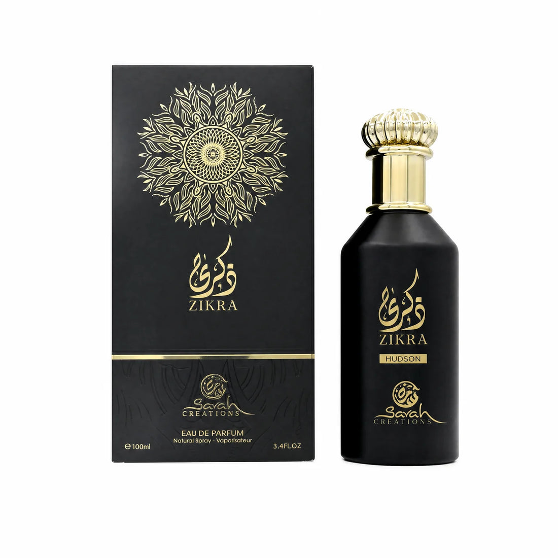 Sarah Creations - ZIKRA HUDSON | Eau de Parfum 100ml | Men